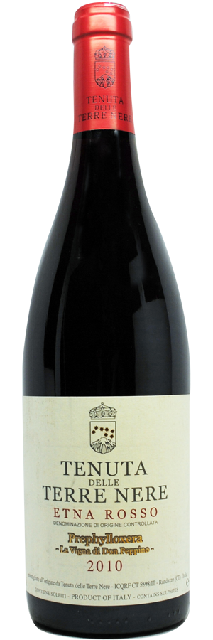 Tenuta delle Terre Nere Calderara Sottana Prephylloxera Etna Rosso La Vigna di Don Peppino
