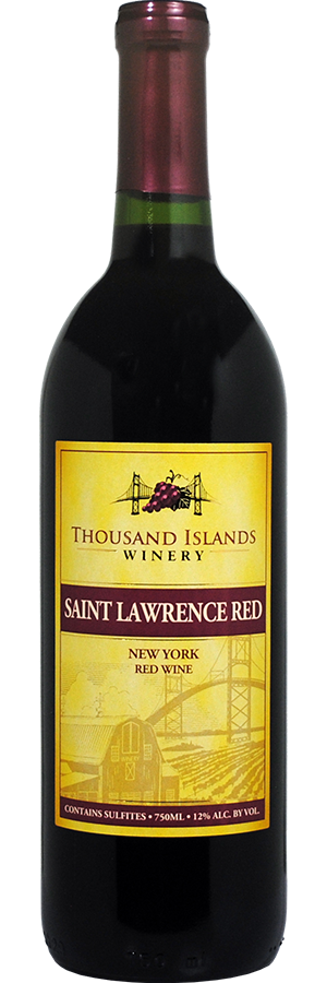 Thousand Islands Winery Saint Lawrence Red