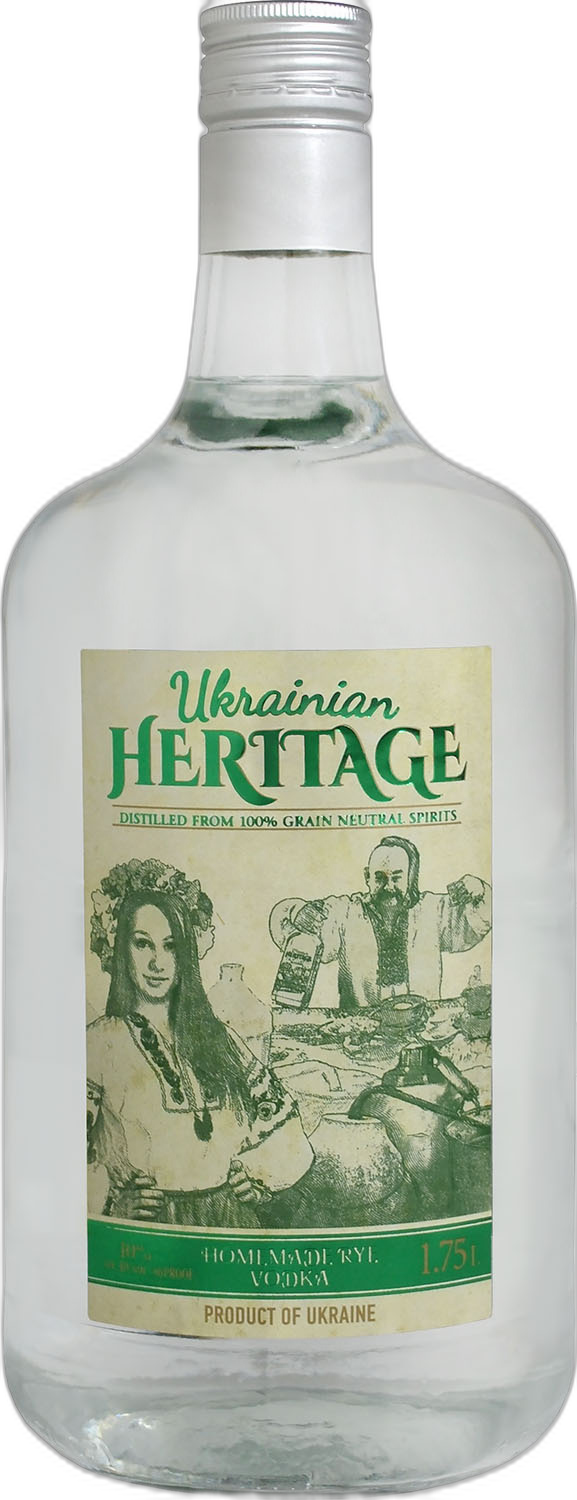 Ukrainian Heritage Homemade Rye Vodka