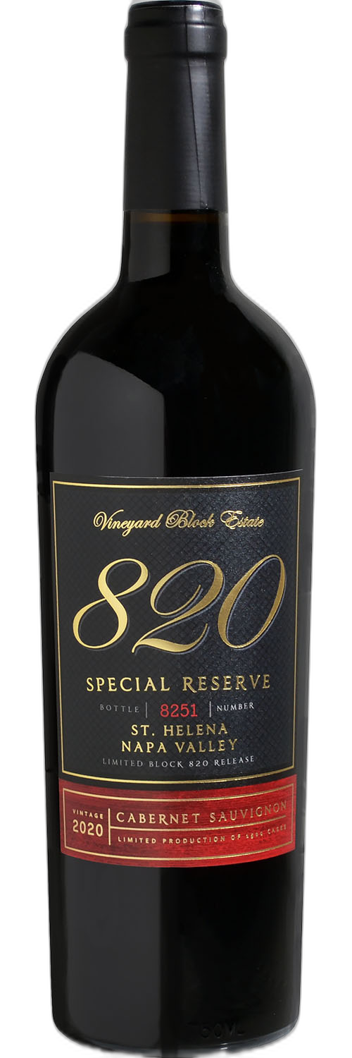 Vineyard Block Estate 820 Special Reserve Cabernet Sauvignon
