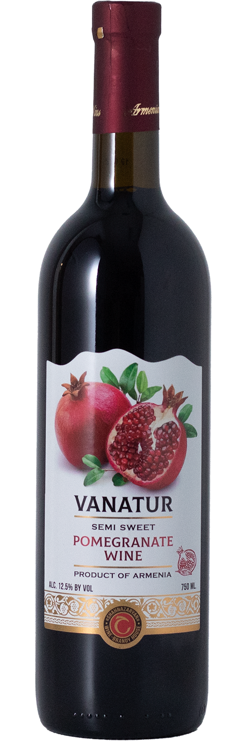 Vanatur Semi Sweet Blackcurrant Wine