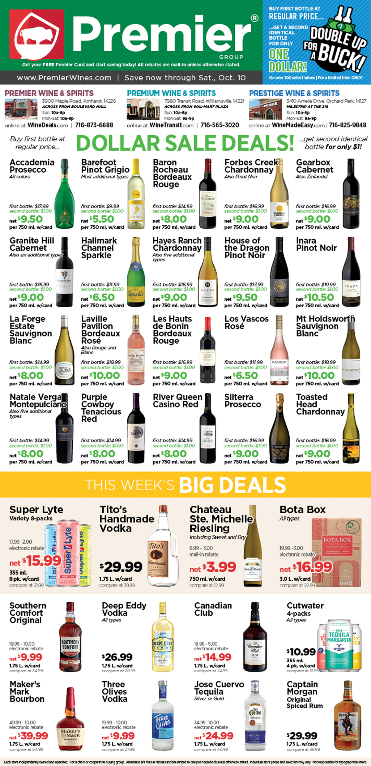 The Dollar Sale at Premier